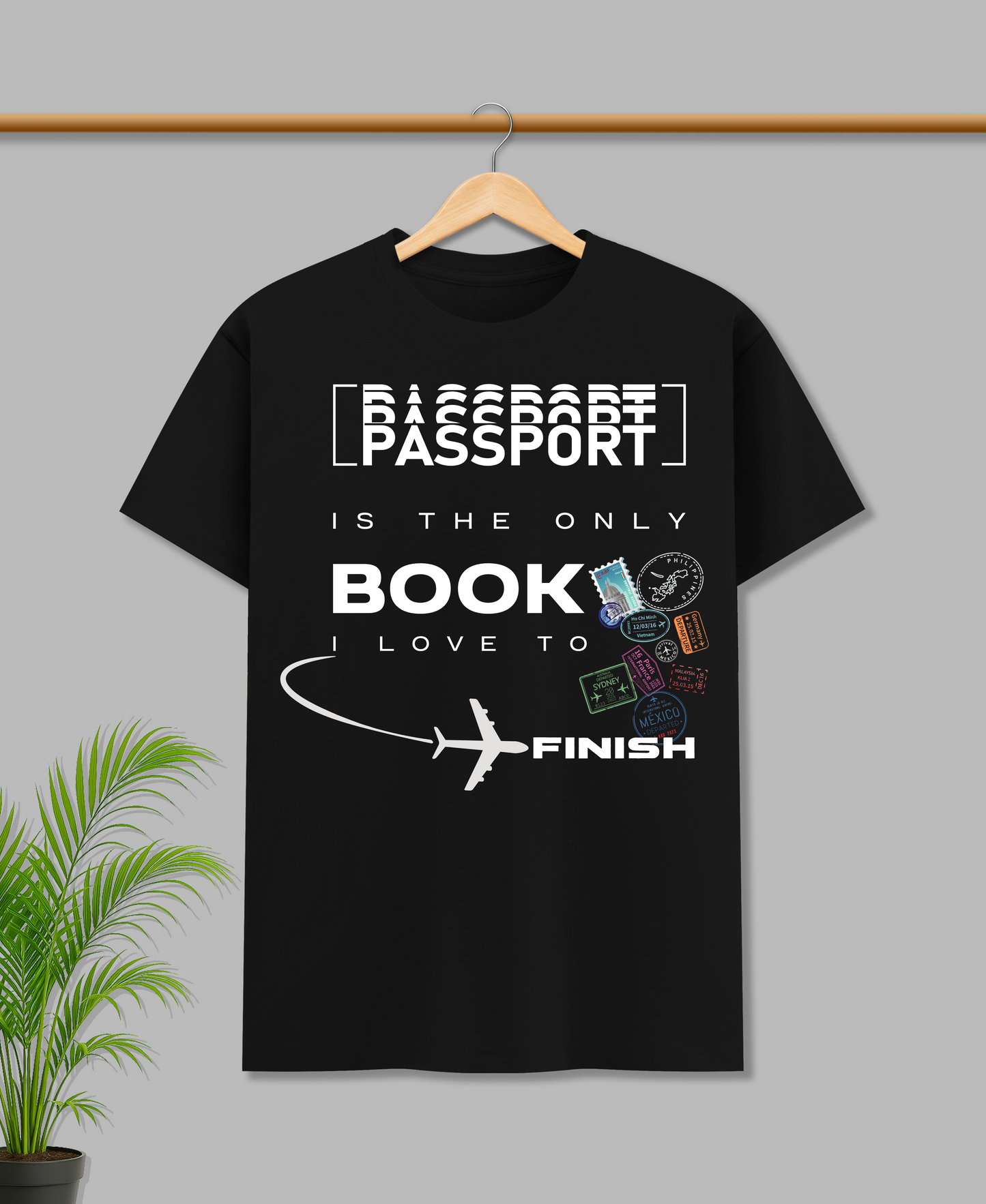 PASSPORT - OVERSIZED T-SHIRT