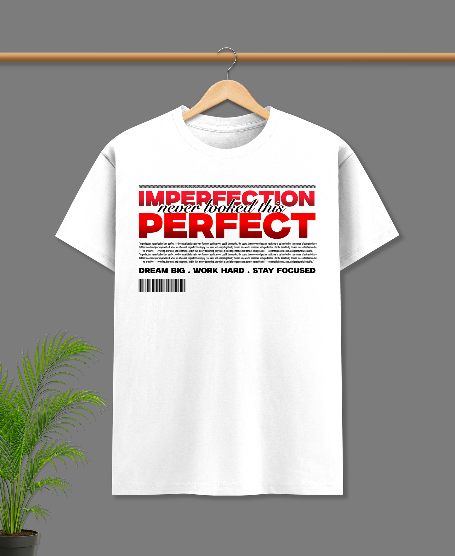 IMPERFECTION - OVERSIZED T-SHIRT