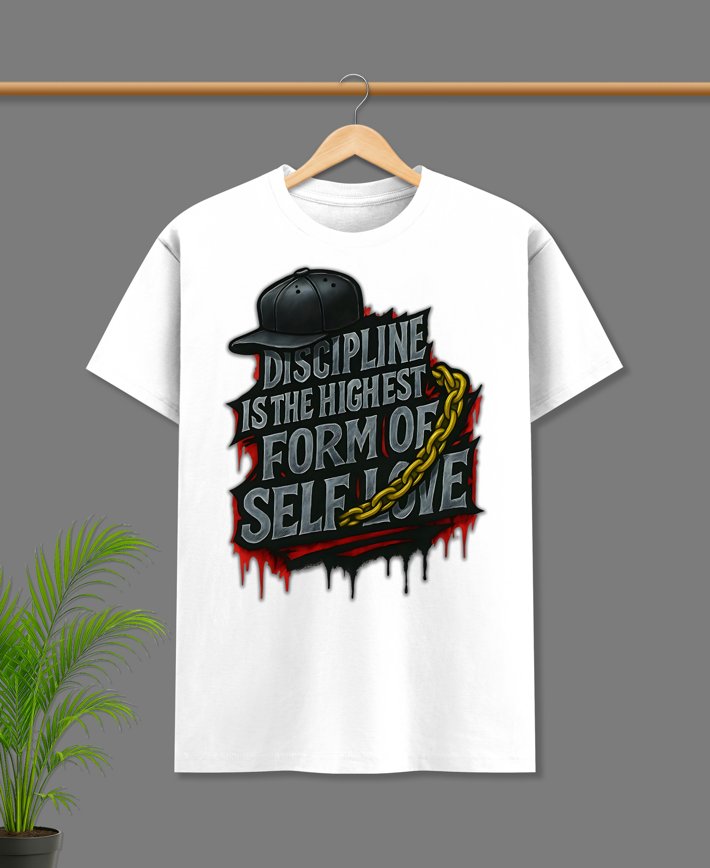 DISCIPLINE - OVERSIZED T-SHIRT