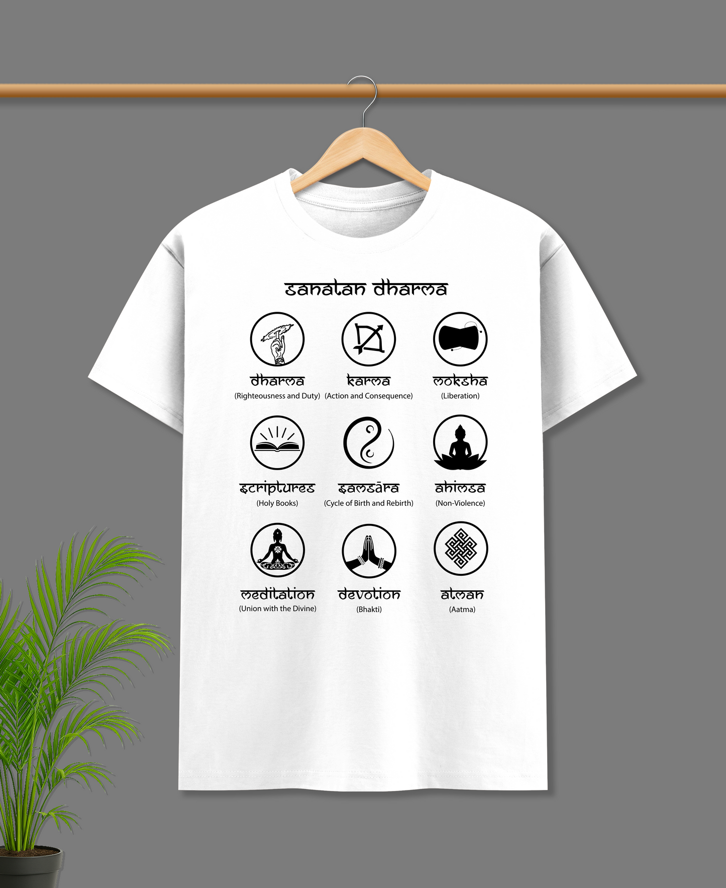 SANATAN DHARMA - OVERSIZED T-SHIRT