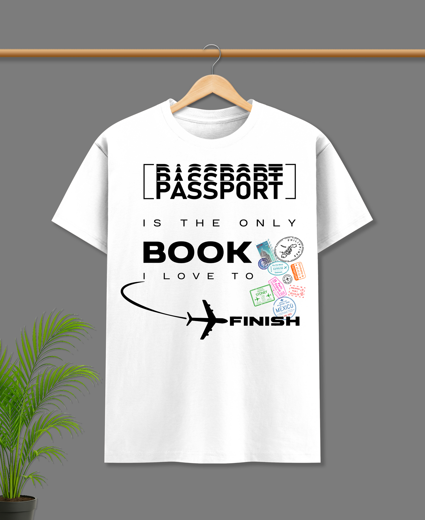 PASSPORT - OVERSIZED T-SHIRT