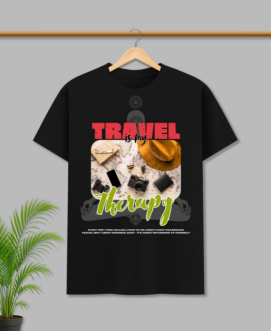 TRAVEL THERAPY - OVERSIZED T-SHIRT