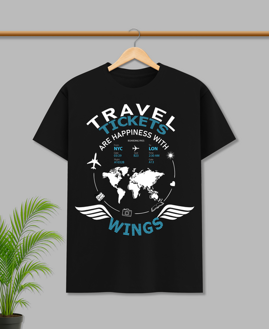 TRAVEL TICKETS - OVERSIZED T-SHIRT
