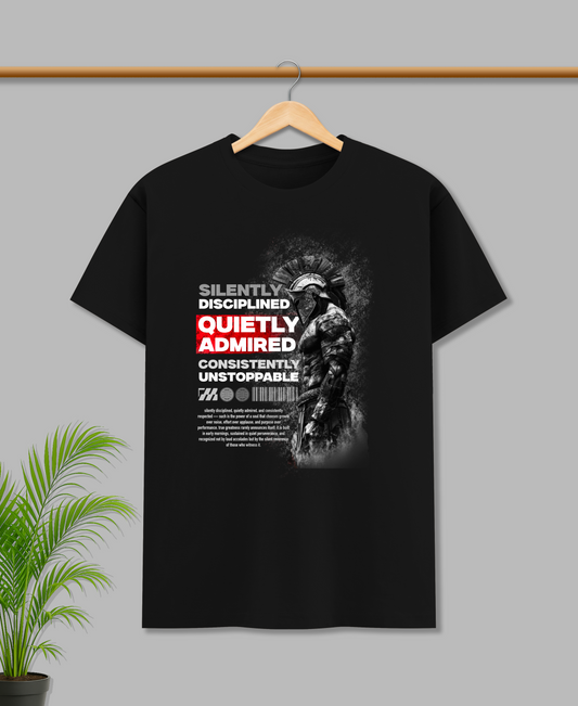 SILENTLY DISCIPLINED - OVERSIZED T-SHIRT
