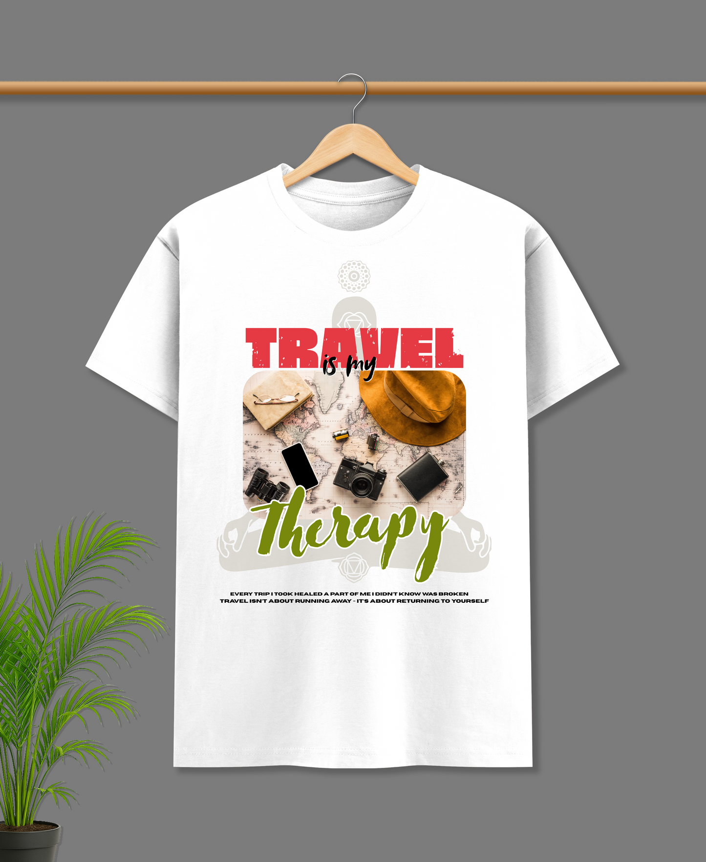 TRAVEL THERAPY - OVERSIZED T-SHIRT